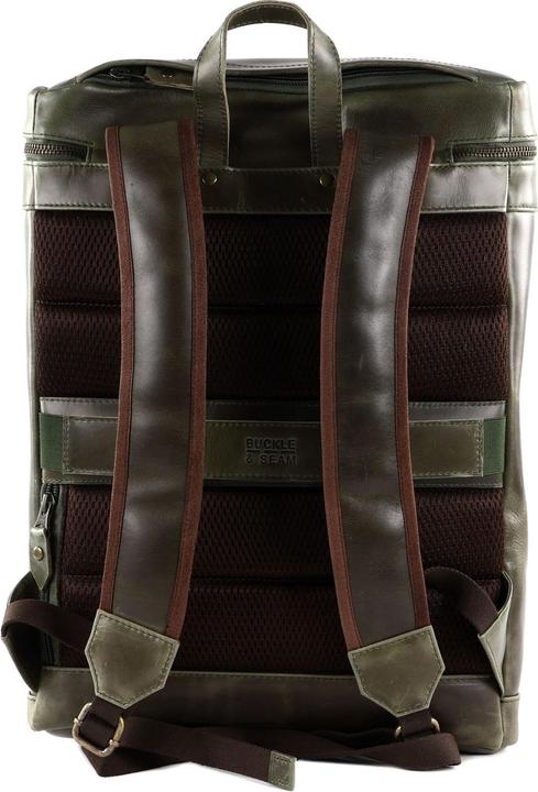 Produktbild Buckle & Seam Siwa Orange Leather Backpack (23 l)
