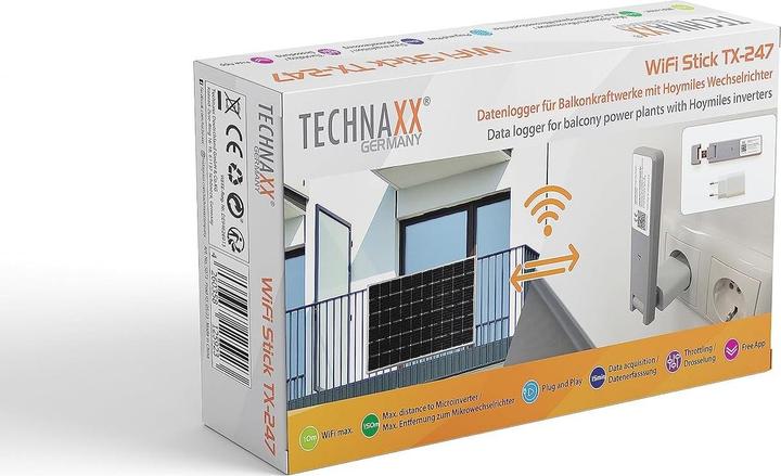 Image du produit Clé WiFi solaire TX-247