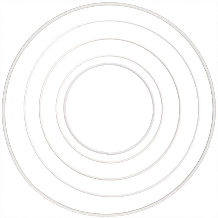 Immagine prodotto Rico Design Anello di metallo 25 cm bianco 1 pezzo
