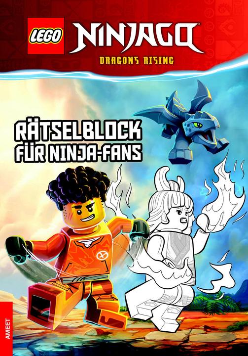 Produktbild LEGO NINJAGO - Rätselblock für Ninjafans (Deutsch)