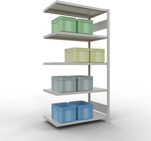 Produktbild Schulte Lagertechnik Stecksystem Anbauregal MULTIplus250 mit Längenriegel