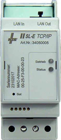 Actual product image NZR TCP/IP module SL-E, M