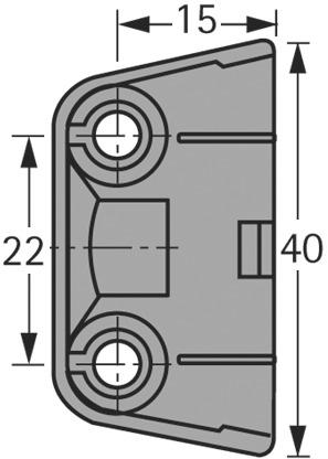 Produktbild Hettich Trapez-Verbindungsbeschlag TZ 4 (Eckverbinder, 1 Stk.)