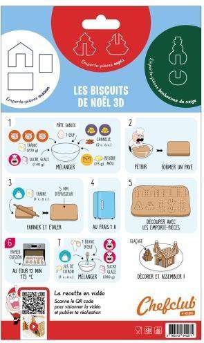 Produktbild Chefclub Biscuits de noël 3D emporte-pièces