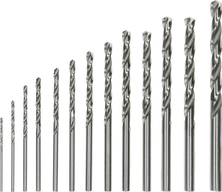 Produktbild Bosch Professional Zubehör PRO Metal HSS-G Spiralbohrer-Set, 13-tlg. (1.5 mm, 2 mm, 2.5 mm, 3 mm, 3.2 mm, 3.5 mm, 4 mm, 4.5 mm, 4.8 mm, 5 mm, 5.5 mm, 6 mm, 6.5 mm)