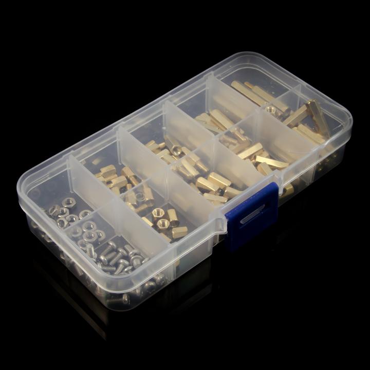 Produktbild Purecrea Sechskant M3 Distanzbolzen Abstandhalter Messing 120 Stück