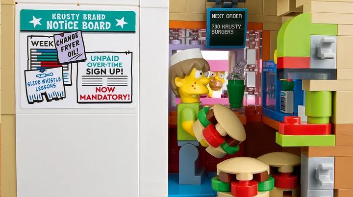 Image du produit LEGO Les Simpson : Krusty Burger (10352, LEGO Icons)