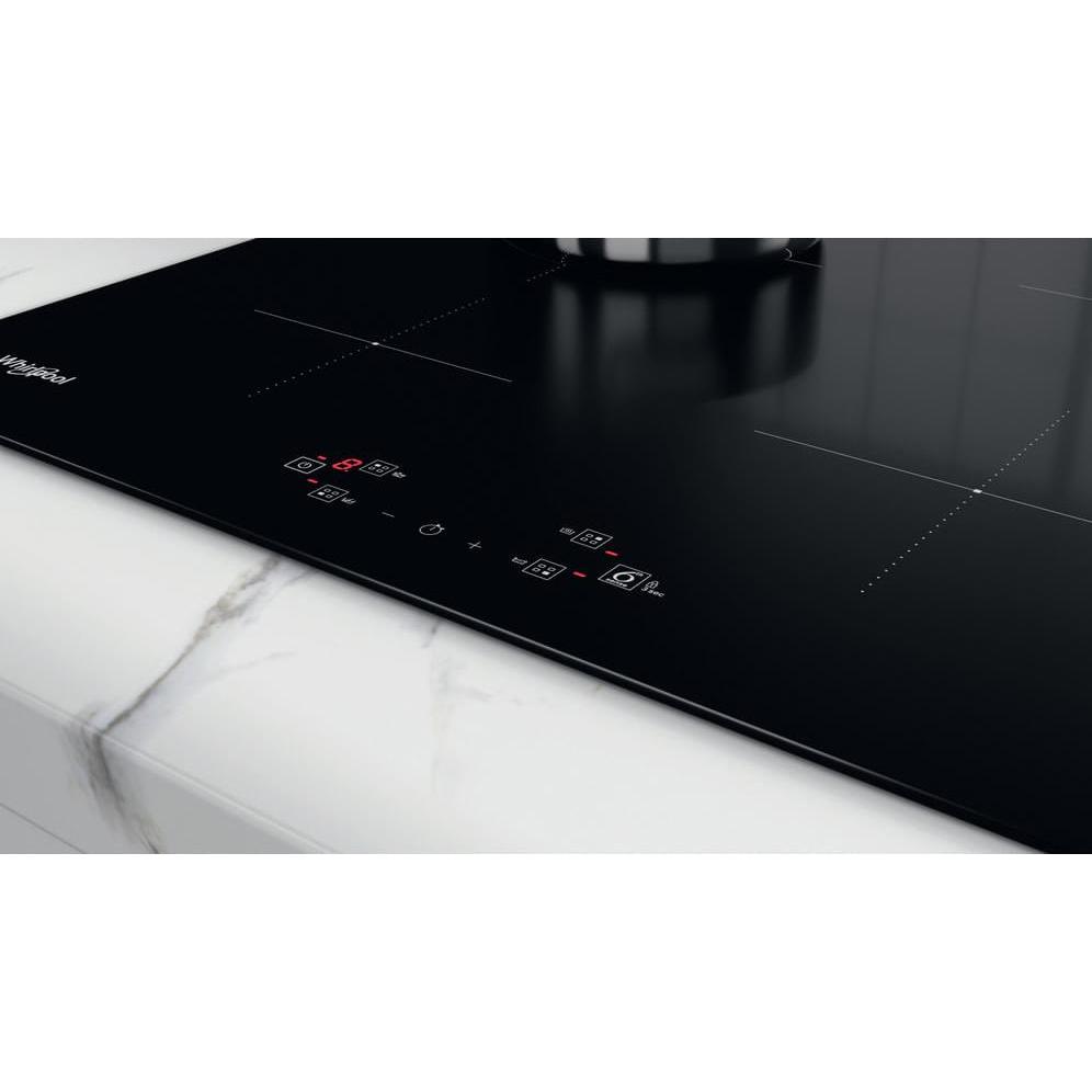 Thumbnail - Whirlpool WS Q2160 NE Integriert Zonen-Induktionskochfeld 4 Zone(n), Kochfeld, Schwarz