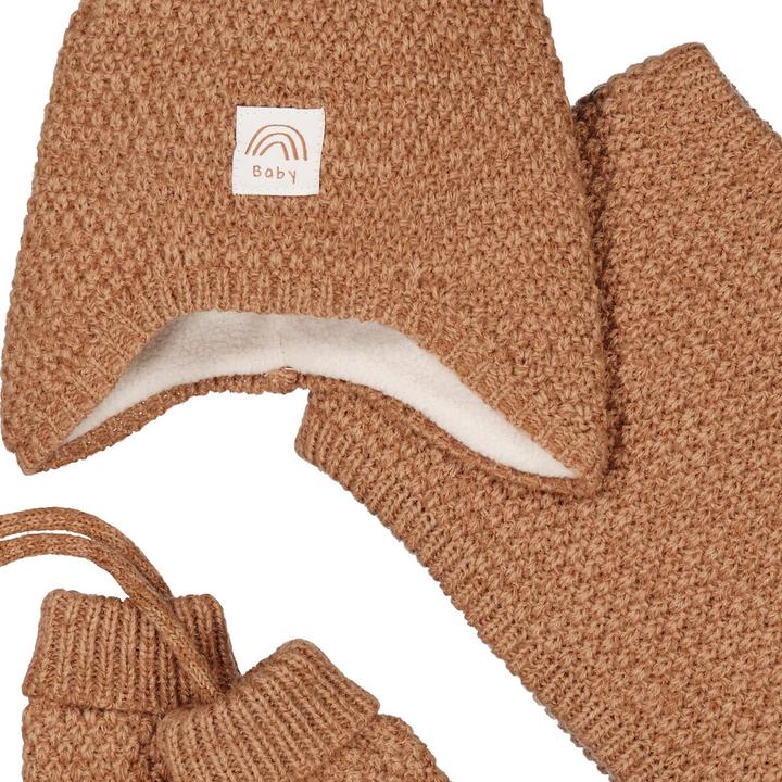 Immagine prodotto La Redoute Collections Set di berretto + snood + muffole