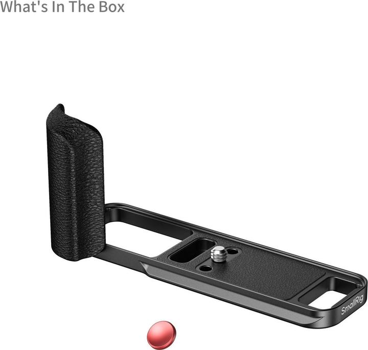 Immagine prodotto SmallRig L-Winkel mit Silikongriff für X-E5 (Piastra di aggancio rapido)