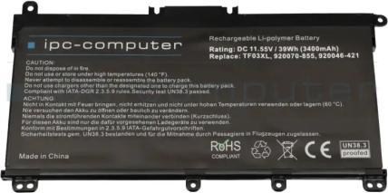 Actual product image HP Vp-Fqnxbp (3 cubicles, 3470 mAh)