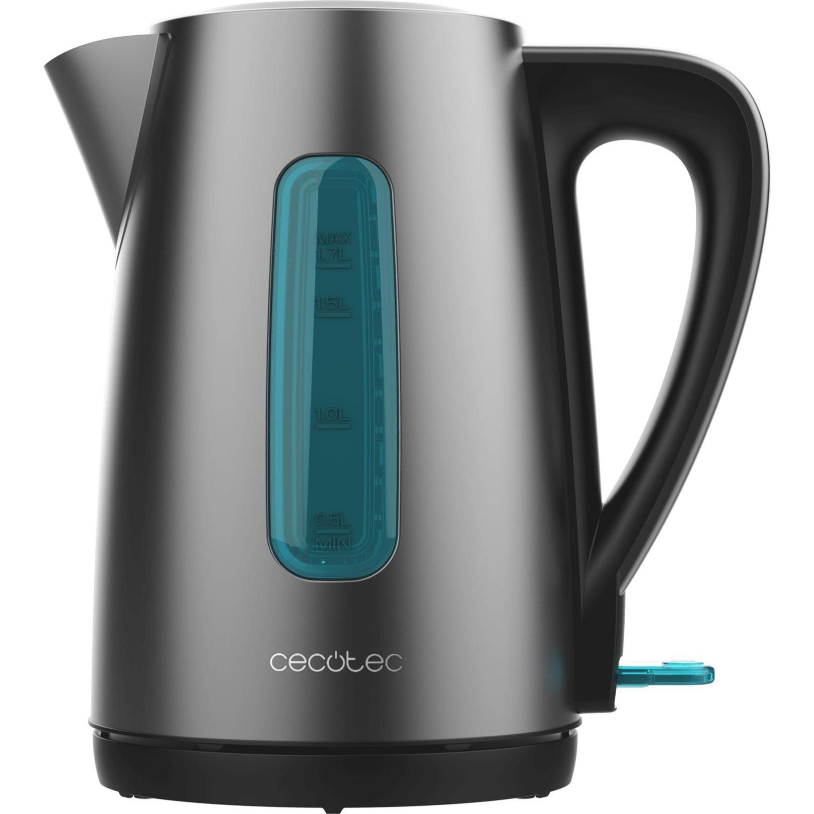 Cecotec Thermosense 210 Steel Electric kettle, Bollitore, Argento