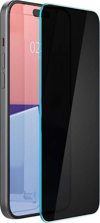 Actual product image Spigen Szk?O Hartowane Glas.Tr?Ez Fit? Iphone 15 Privacy