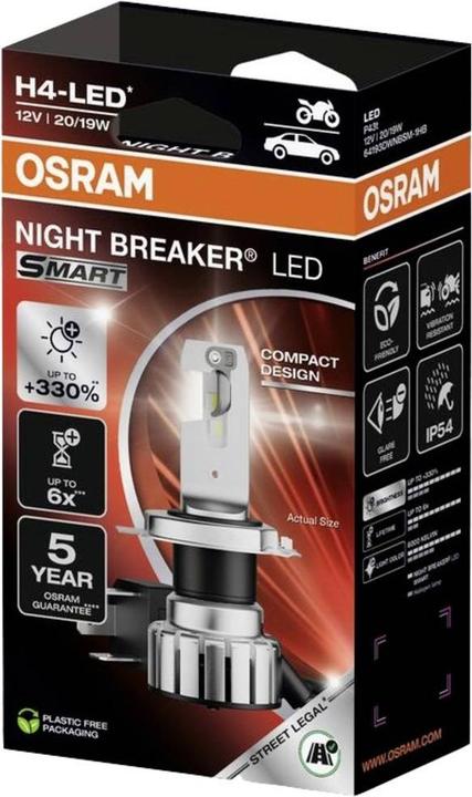 Image du produit Osram 64193DWNBSM-1HB LED Leuchtmittel Night Breaker® LED H4 21 W 12 V (H4)