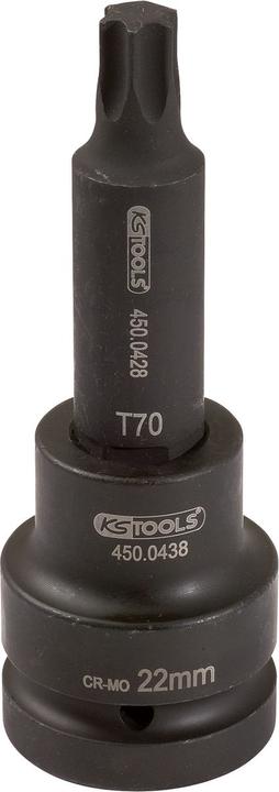 Actual product image KS Tools 3/4" power bit socket Torx (3/4")
