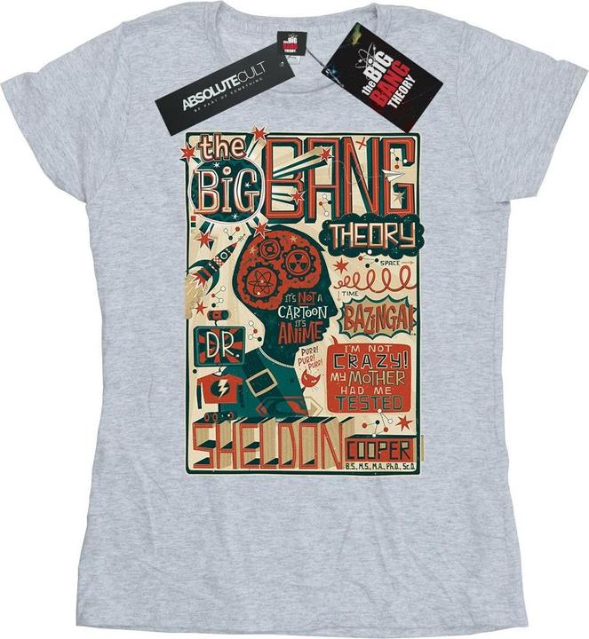 Produktbild Big Bang Theory Infographic Poster TShirt (M)