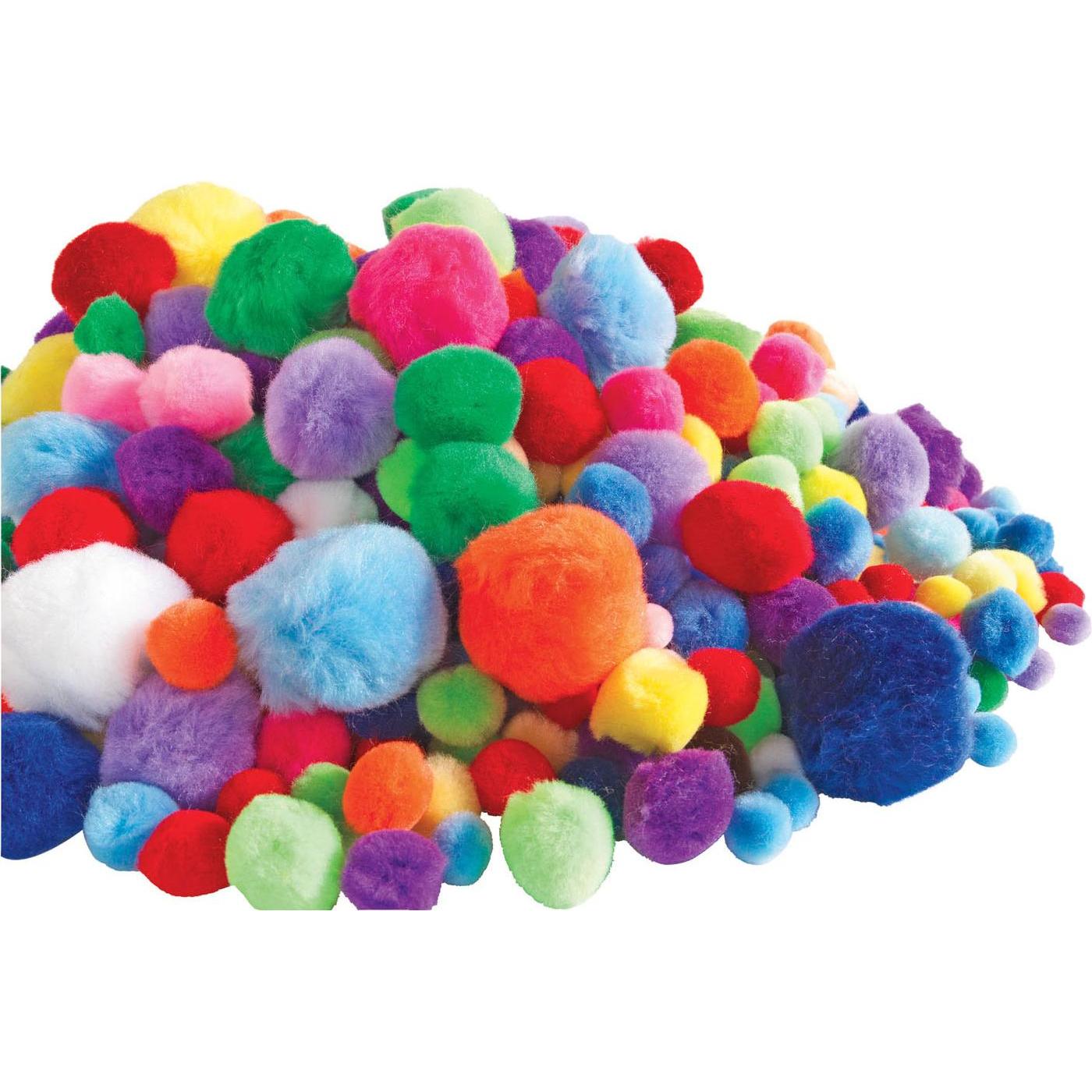 Colorations, Colore + Vernice per fai da te, Colorazione - sacchetto con pompon 450 grammi, 1200 pezzi.