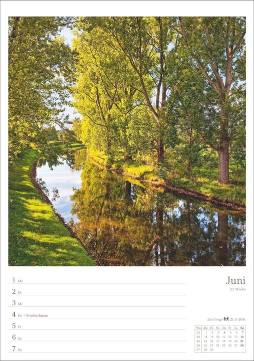 Actual product image Harenberg Landleben Wochenplaner 2026 - 53 Blatt mit Weisheit der Woche auf der Rückseite