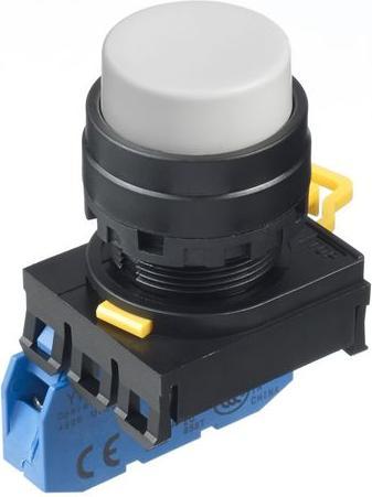 Produktbild Idec YW22mm PB ext plastic momt 1NO white