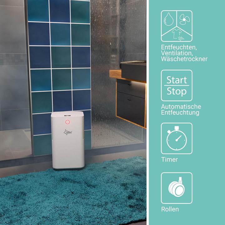 Actual product image Suntec DryFix 12 EQ - Luftentfeuchter für Räume bis 34 m² (34 m²)