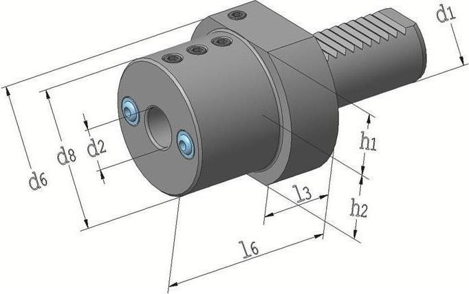 Image du produit Tecwerk Werkzeughalter E2 DIN 69880