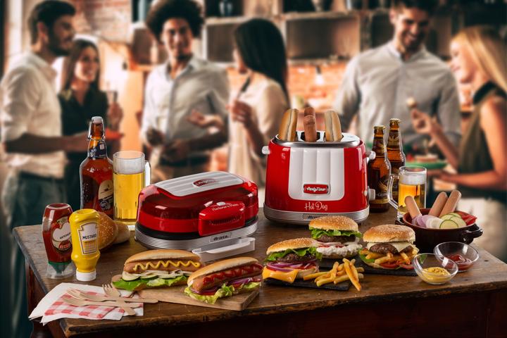 Actual product image Ariete PartyTime hamburger maker