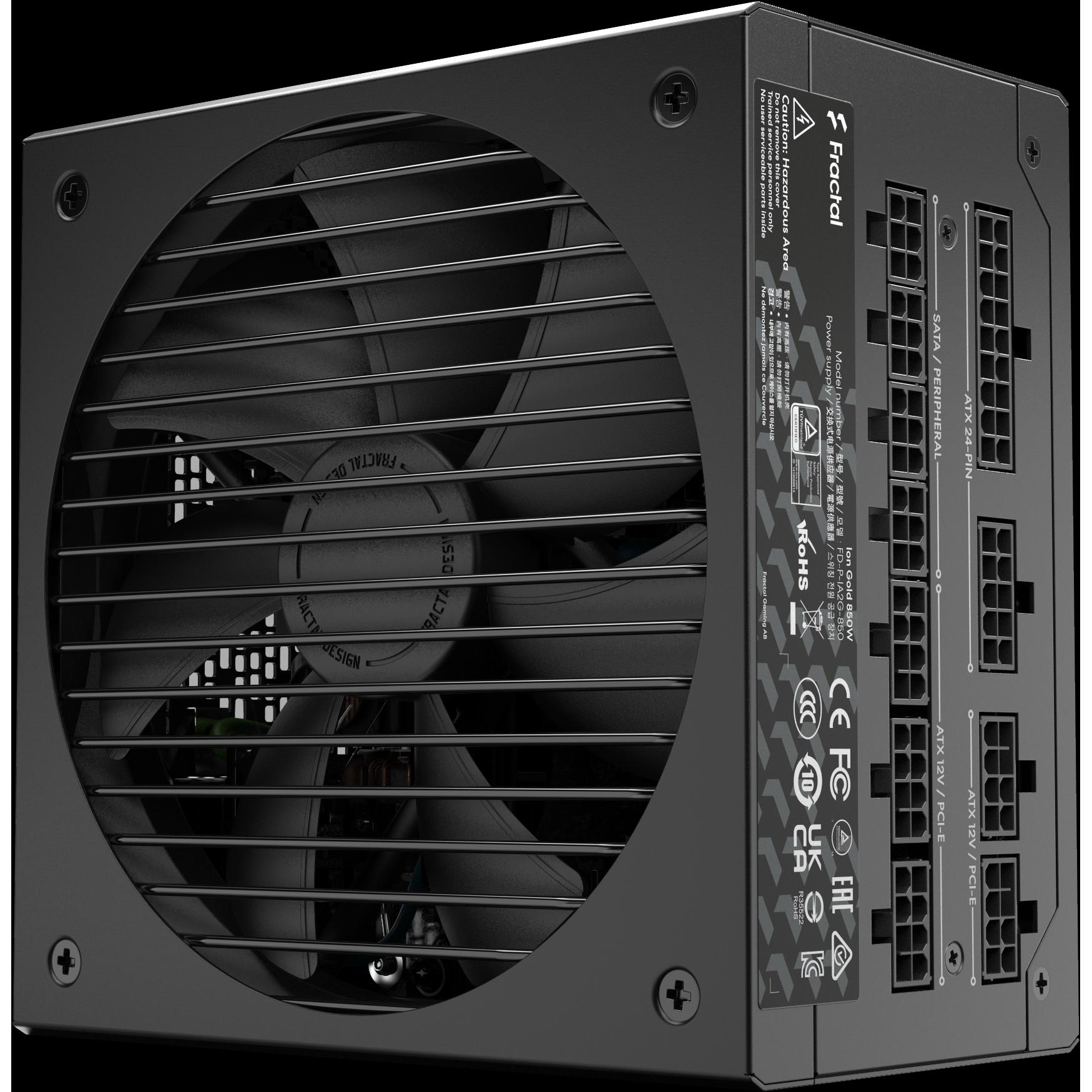 Fractal Ion Gold (850 W), PC Netzteil, Schwarz