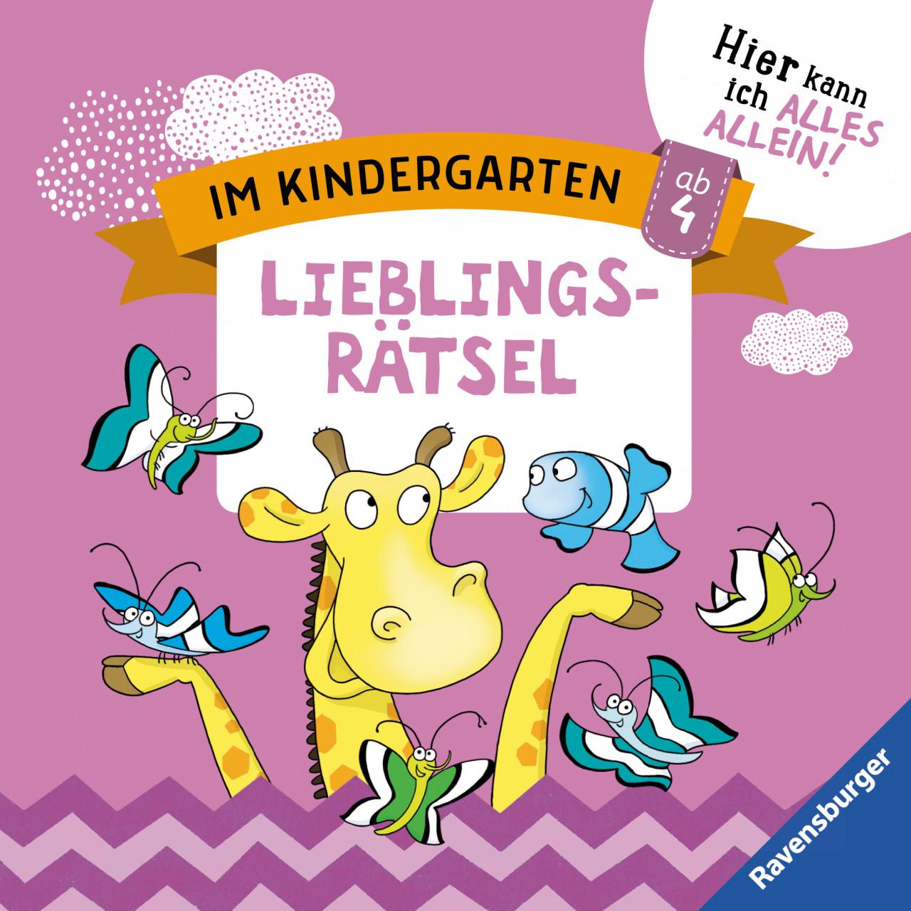 Im Kindergarten: Lieblingsrätsel, Kinderbücher von Kirstin Jebautzke, Theresia Koppers