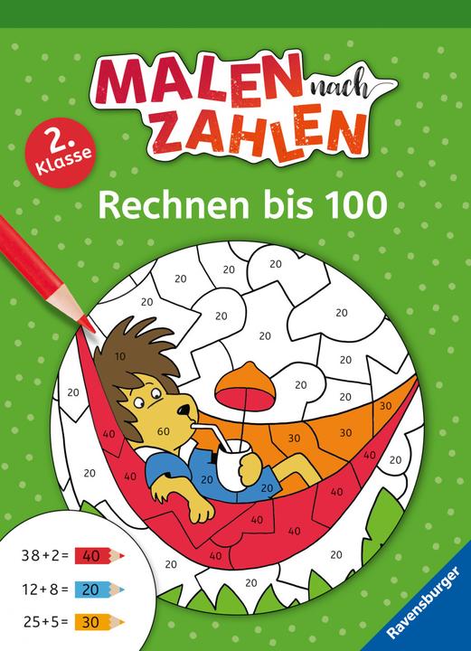 Immagine prodotto Ravensburger Dipingere con i numeri, 2° grado: aritmetica fino a 100