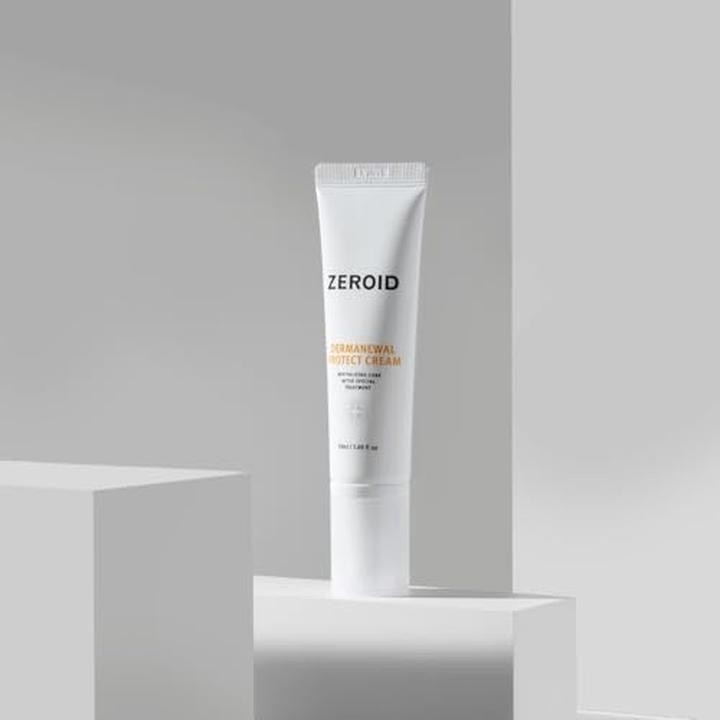 Actual product image Zeroid Dermanewal Protect Cream Korean Dermocosmetic Revitalizing Care (50 ml, Face toner)