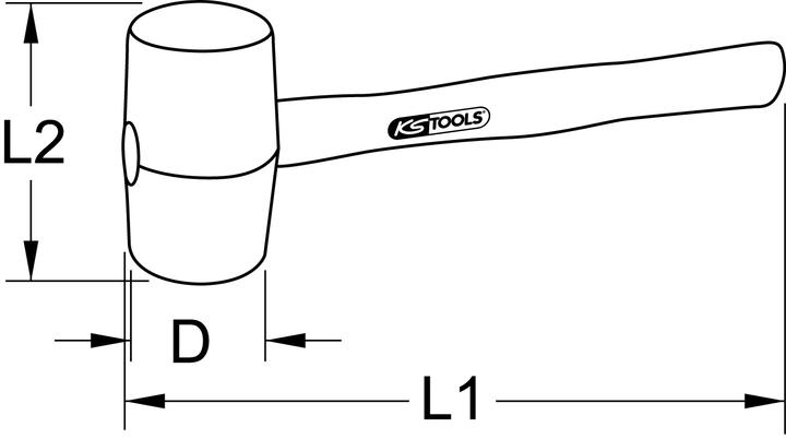Actual product image KS Tools 140.5221 (340 g)
