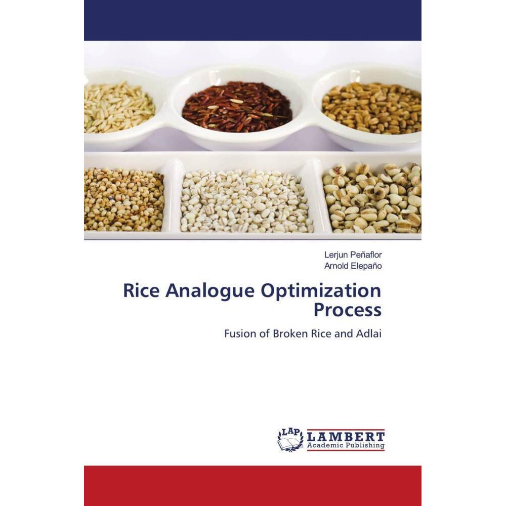 Rice Analogue Optimization Process, Fachbücher