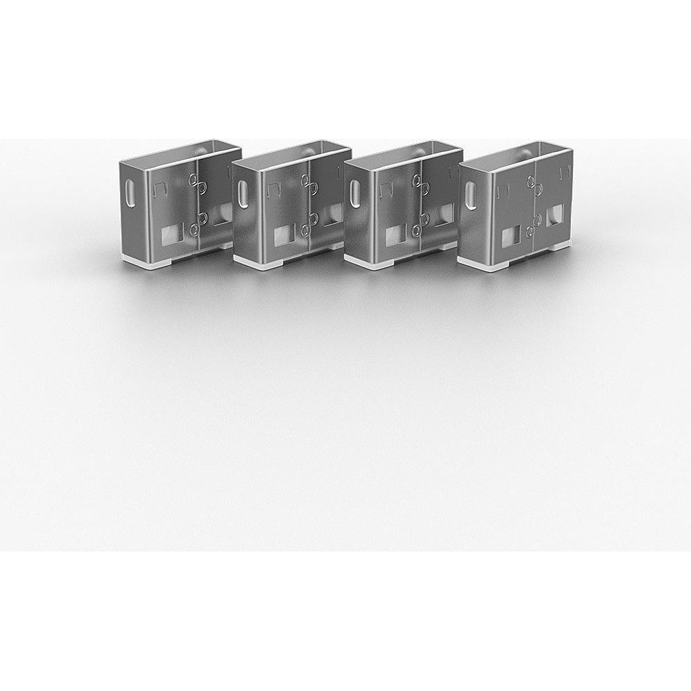 Thumbnail - Lindy USB Port Locker Starterset, Notebook Security, Weiss