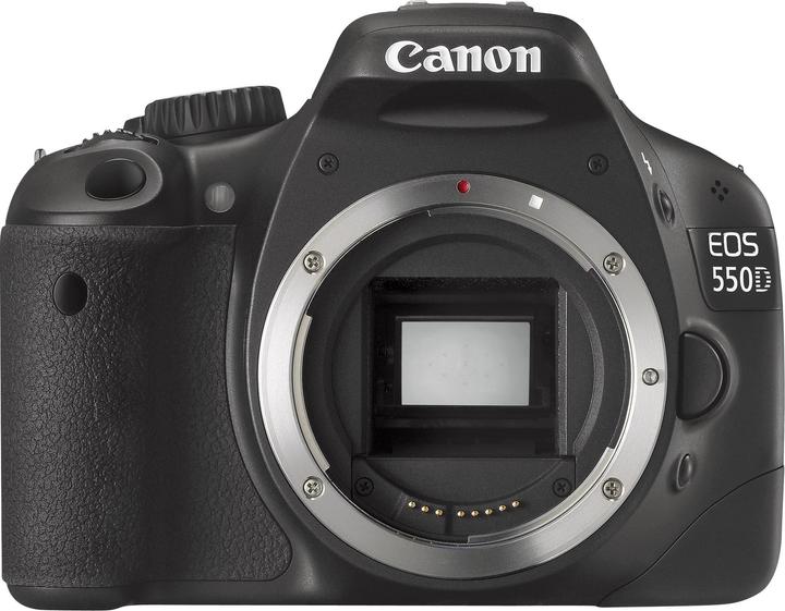 Canon EOS 550D, reflex digitale, 18MPixel, filmato 1080p, corpo