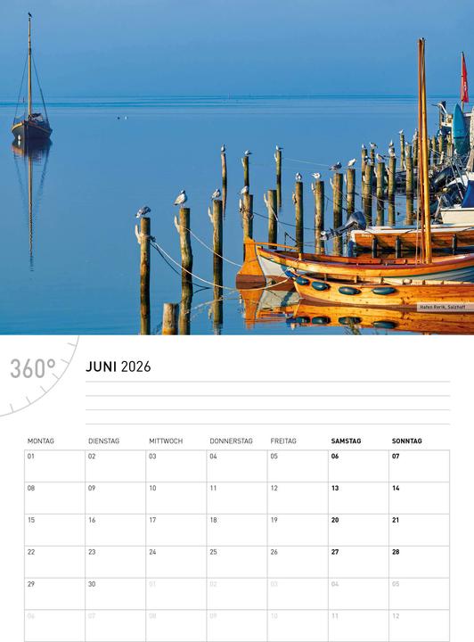 Produktbild MecklenburgerBuchtBroschürenkalender2026 (A3, A4)