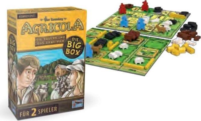 Immagine prodotto ASS Altenburg 22160054 - Agricola: I contadini e il caro bestiame - Bigbox, 2 giocatori, 10 anni (edizione DE) (Tedesco)
