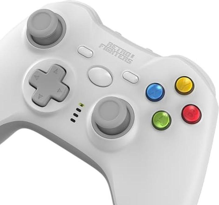 Retro Fighters Hunter 360 - White - Wireless Controller - Microsoft Xbox 360 (Xbox 360)