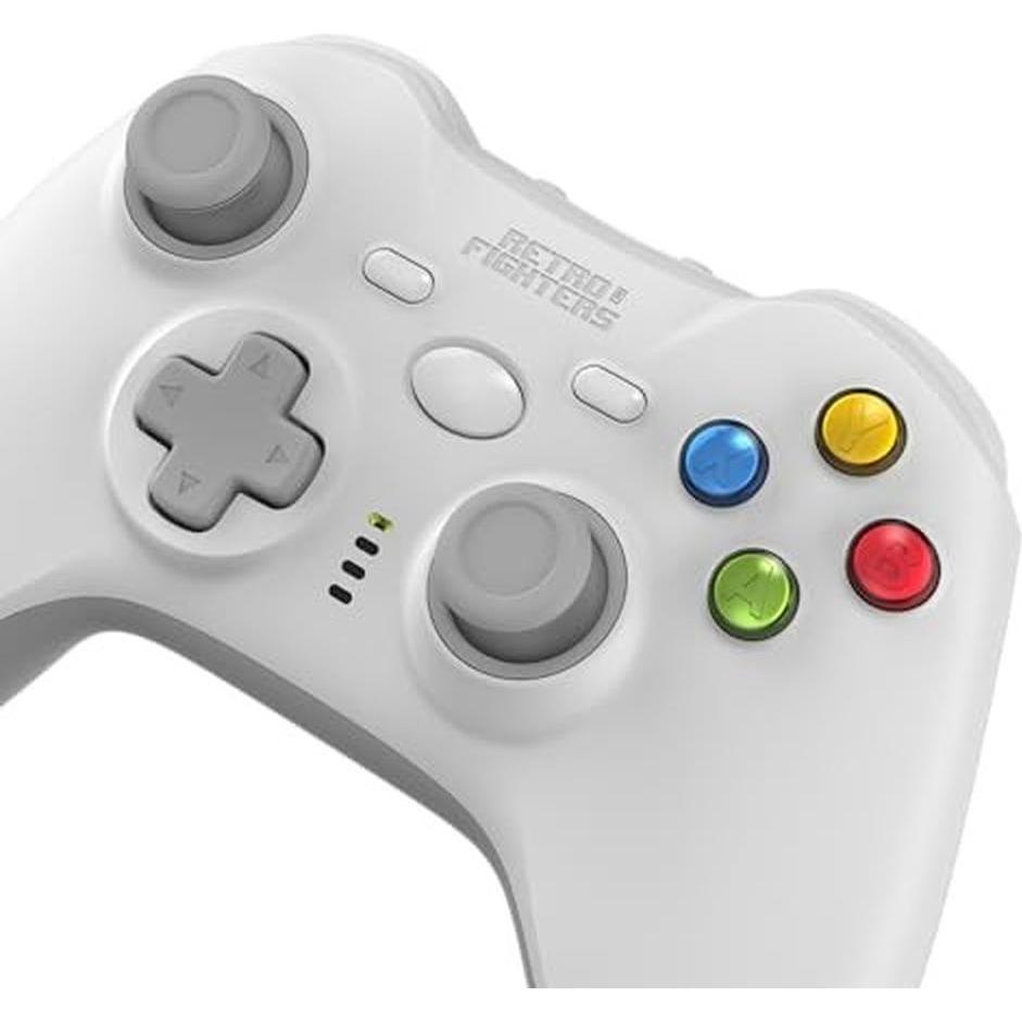 Retro Fighters Hunter 360 - White - Wireless Controller - Microsoft Xbox 360 (Xbox 360), Controller gaming, Bianco