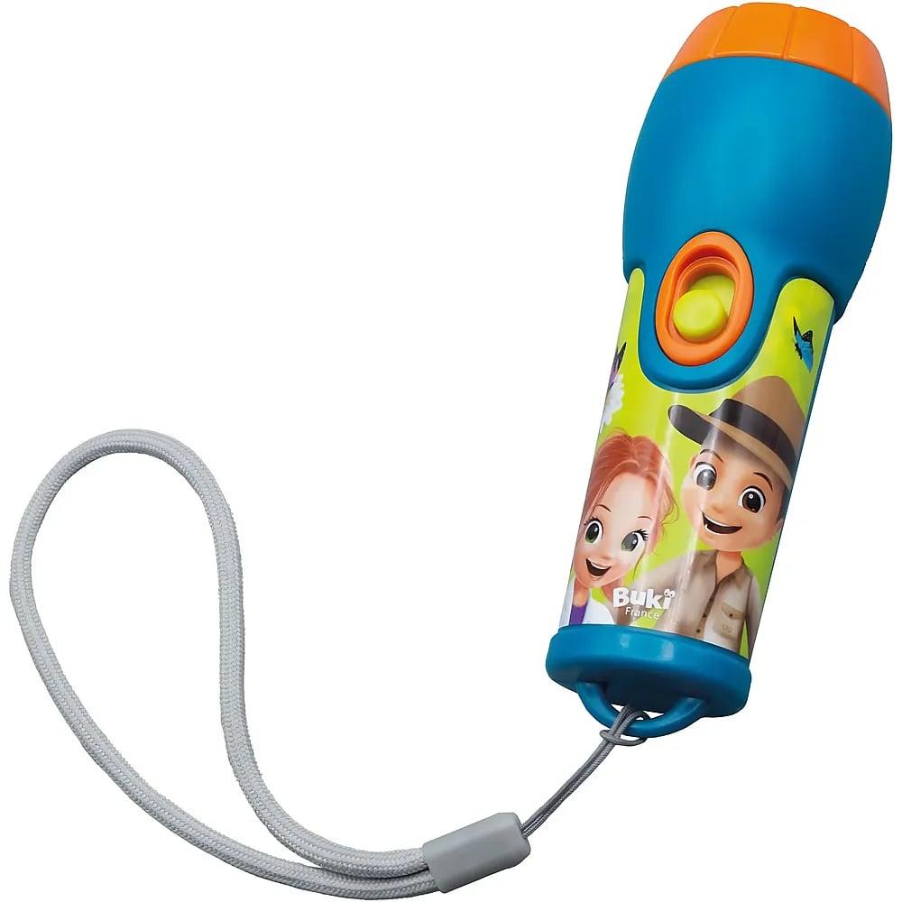 Buki Kinder-Taschenlampe mit augenschonendem LED-Licht | Sicher, leicht & ideal für kleine Entdecker ab 3 (6340)