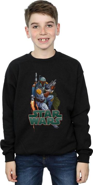 Image du produit Star Wars - Sweat BOBA FETT FIRED UP - Garçon (128)