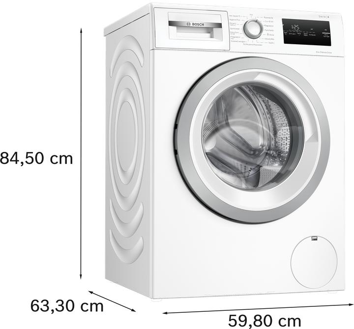 Actual product image Bosch Hausgeräte WAN2812A, Series 4 (9 kg, Left)