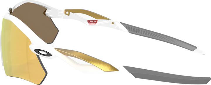 Produktbild Oakley Radar Plate (Poliert Weiss, Polished White, Weiss, Weiss glänzend, Prizm 24K polarisiert, Prizm 24k polarized)