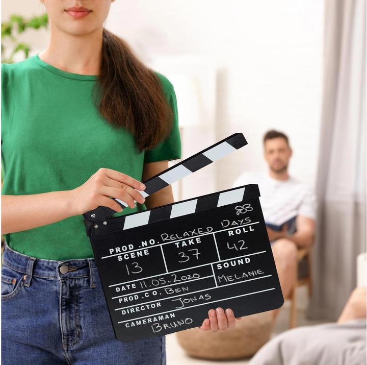Produktbild Relaxdays Filmklappe (1 Stück)
