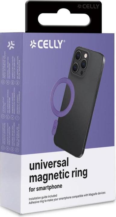 Immagine prodotto Celly Anello magnetico Magsafe viola per