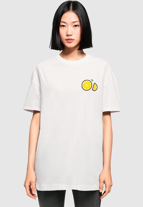 Actual product image Merchcode Ladies Lemon Party Oversized Tee - 170183 (XXL)