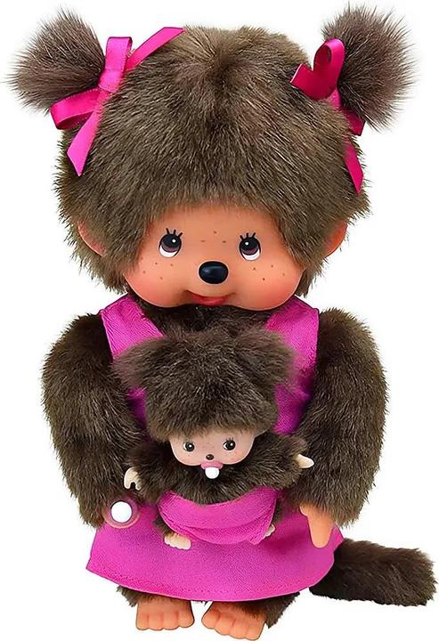 Produktbild Monchhichi Mother Care Pink Girl (20 cm)
