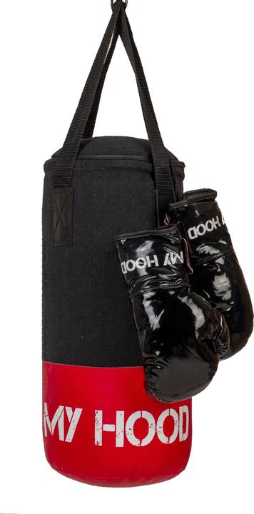 Actual product image Euro Play My Hood - Boxing Bag with Gloves 4 kg, 4-10 Years (201042) (22 cm, 4 kg)