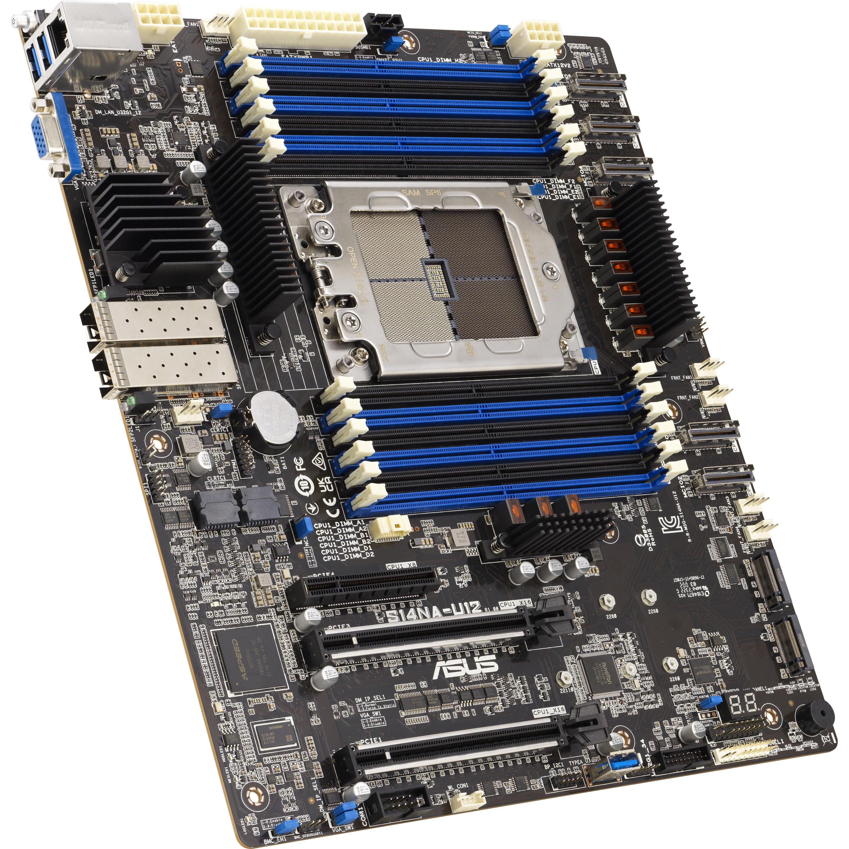 ASUS S14NA-U12/ASMB11 (SP6, AMD SoC, SSI CEB), Mainboard