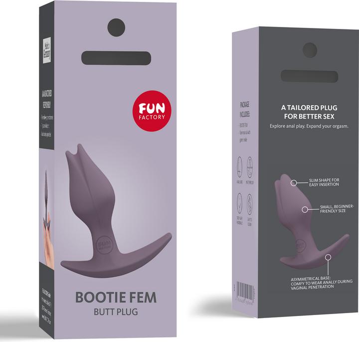 Produktbild Fun Factory Bootie Fem Female Butt Plug Dark Taupe