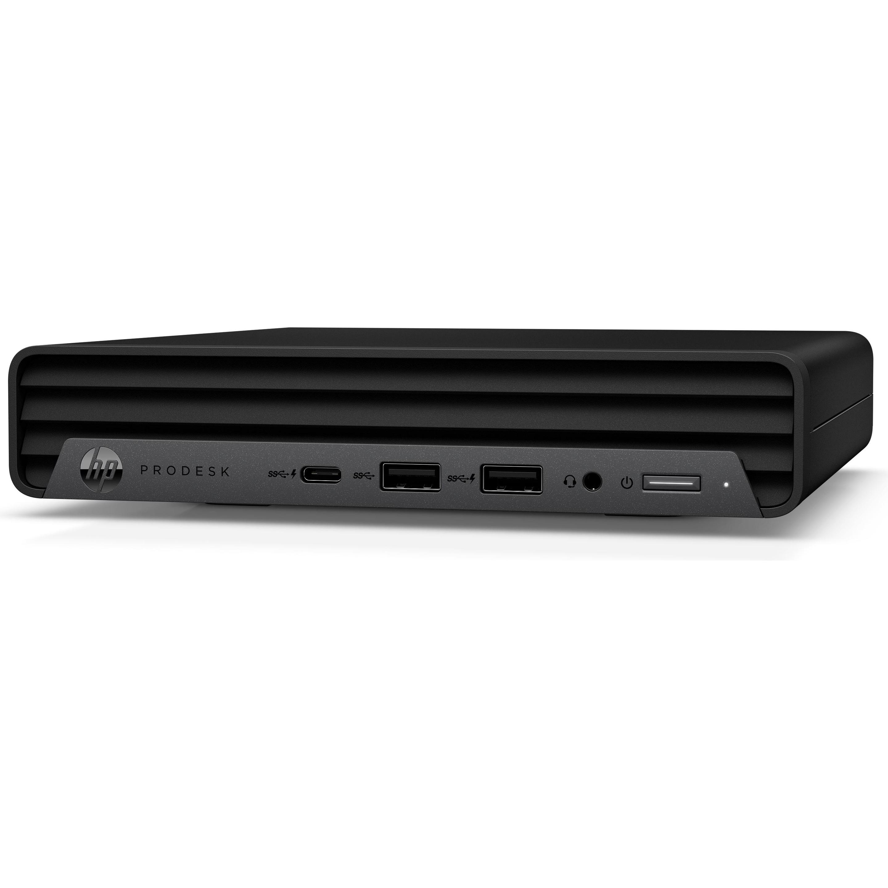 HP ProDesk 400 G6 (256 GB, 8 GB, Intel Core i5-10500T, UHD Graphics 630), PC, Schwarz
